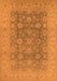 Machine Washable Oriental Orange Traditional Area Rugs, wshurb987org