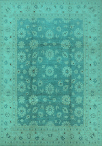 Oriental Turquoise Traditional Rug, urb987turq