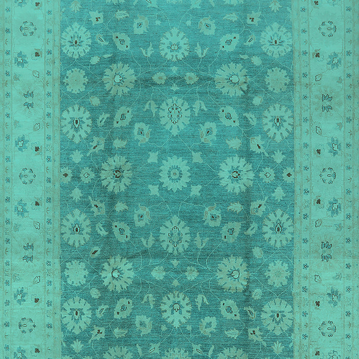 Oriental Turquoise Traditional Rug, urb987turq