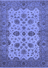 Oriental Blue Traditional Rug, urb988blu