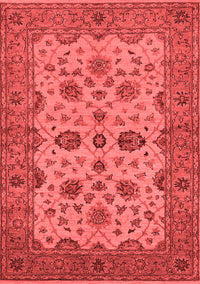 Oriental Red Traditional Rug, urb988red