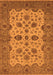 Oriental Orange Traditional Rug, urb988org