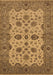 Oriental Brown Traditional Rug, urb988brn