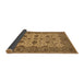 Sideview of Oriental Brown Traditional Rug, urb988brn
