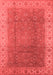 Oriental Red Traditional Area Rugs