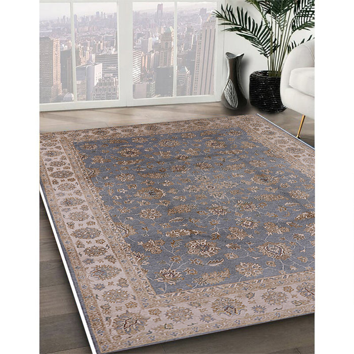 Machine Washable Industrial Modern Puce Purple Rug in a Family Room, wshurb989