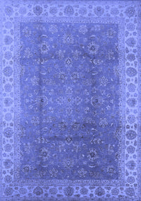 Oriental Blue Traditional Rug, urb989blu