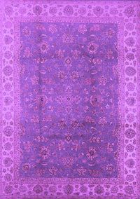 Oriental Purple Traditional Rug, urb989pur