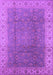 Oriental Purple Traditional Rug, urb989pur