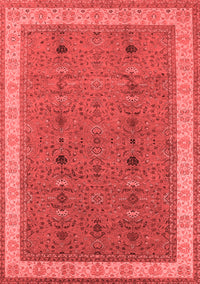 Oriental Red Traditional Rug, urb990red