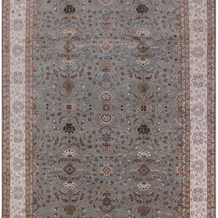 Mid-Century Modern Rosy Brown Pink Oriental Rug, urb990