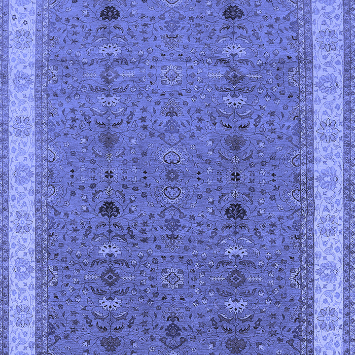 Oriental Blue Traditional Rug, urb990blu
