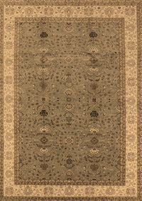 Oriental Brown Traditional Rug, urb990brn