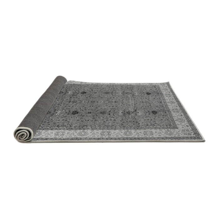 Sideview of Oriental Gray Traditional Rug, urb990gry