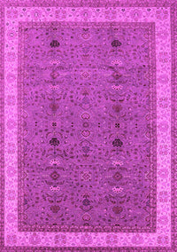 Oriental Pink Traditional Rug, urb990pnk