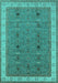 Oriental Turquoise Traditional Rug, urb990turq