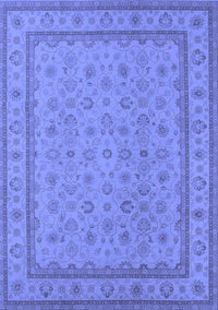 Oriental Blue Traditional Rug, urb991blu