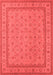 Oriental Red Traditional Area Rugs