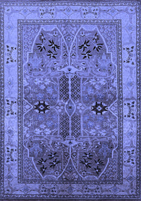 Oriental Blue Traditional Rug, urb992blu