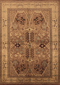 Oriental Brown Traditional Rug, urb992brn