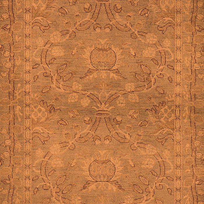 Oriental Orange Traditional Rug, urb993org