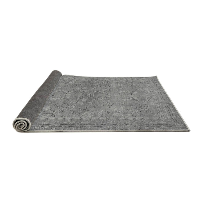 Sideview of Oriental Gray Traditional Rug, urb993gry