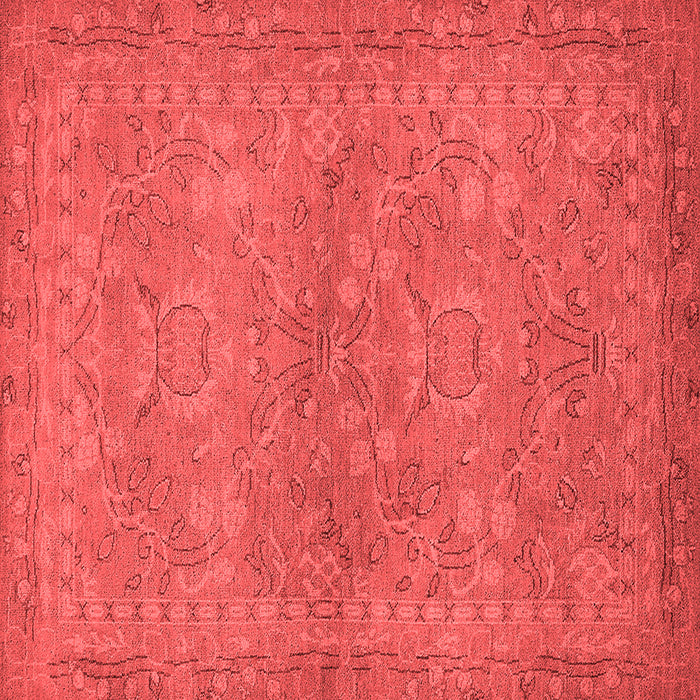Machine Washable Oriental Red Traditional Rug, wshurb993red