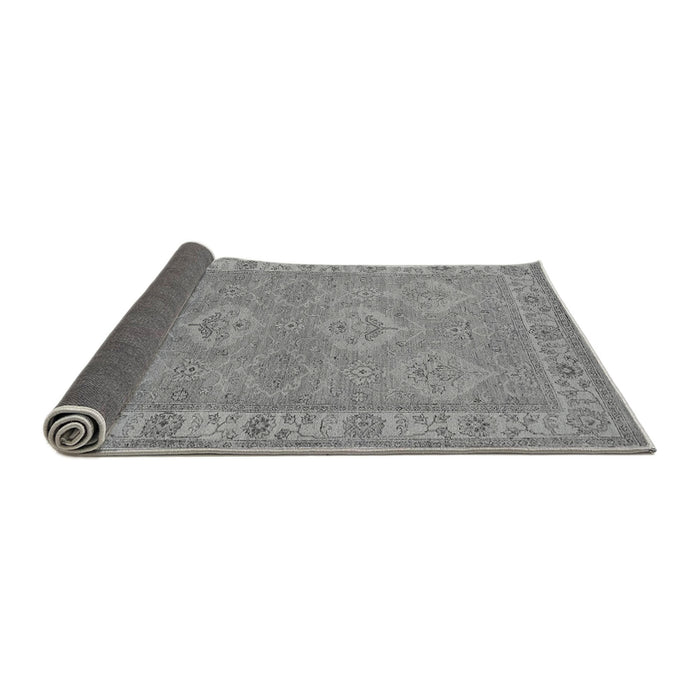 Sideview of Oriental Gray Traditional Rug, urb994gry