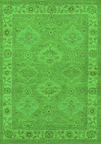 Oriental Green Traditional Rug, urb994grn