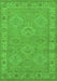 Oriental Green Traditional Rug, urb994grn