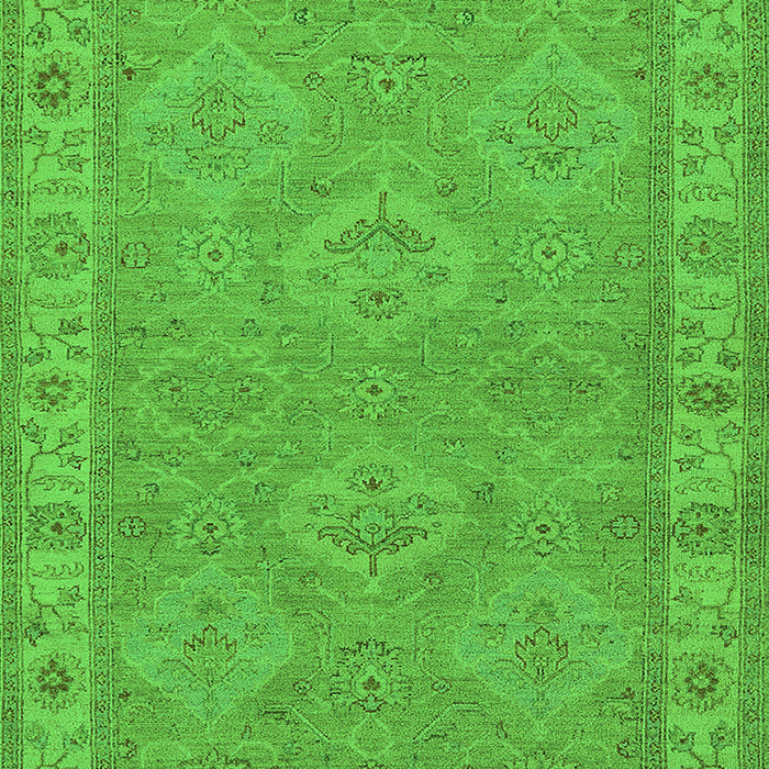 Oriental Green Traditional Rug, urb994grn