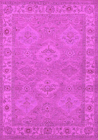 Oriental Pink Traditional Rug, urb994pnk