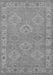 Machine Washable Oriental Gray Traditional Rug, wshurb994gry