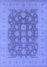 Oriental Blue Traditional Rug, urb995blu