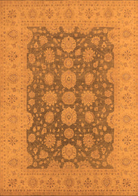 Oriental Orange Traditional Rug, urb995org