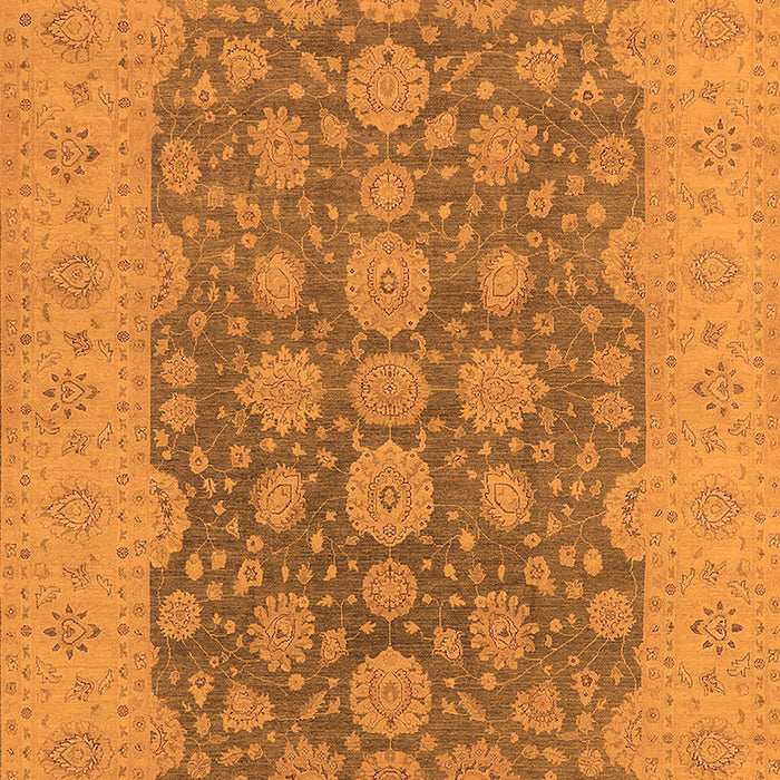 Oriental Orange Traditional Rug, urb995org