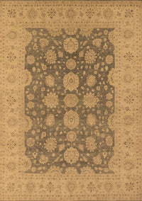 Oriental Brown Traditional Rug, urb995brn