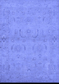 Oriental Blue Traditional Rug, urb996blu