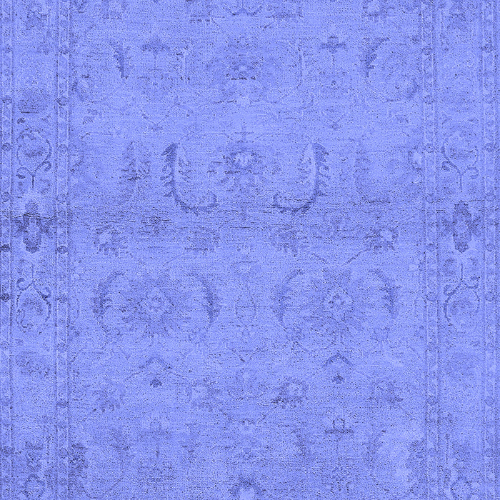Oriental Blue Traditional Rug, urb996blu