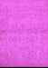 Machine Washable Oriental Pink Traditional Rug, wshurb996pnk