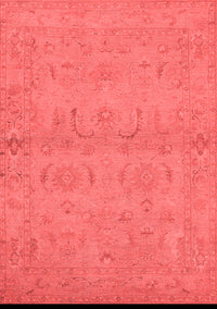 Oriental Red Traditional Rug, urb996red