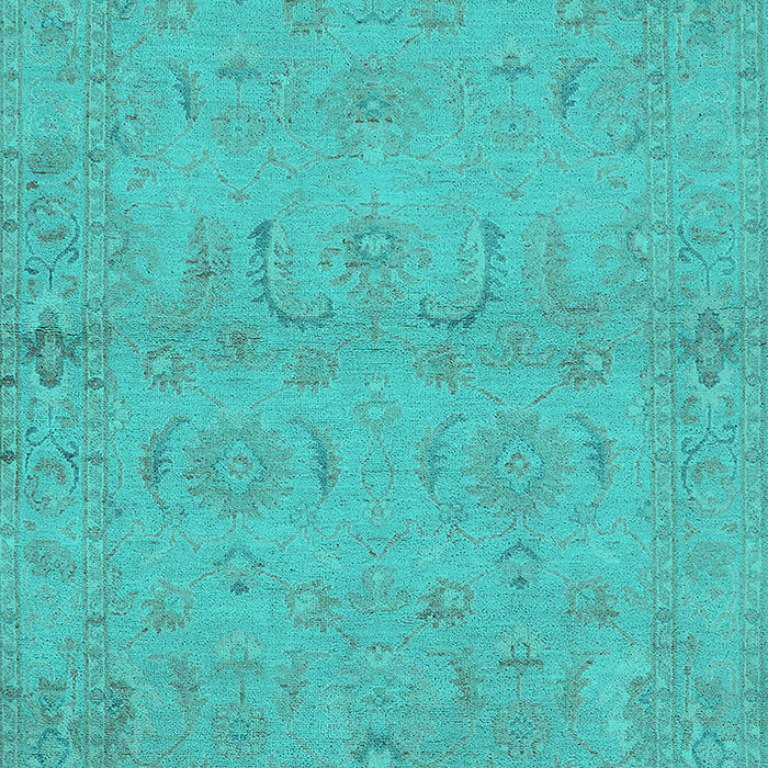 Oriental Turquoise Traditional Rug, urb996turq
