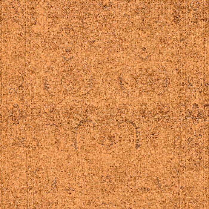 Oriental Orange Traditional Rug, urb996org
