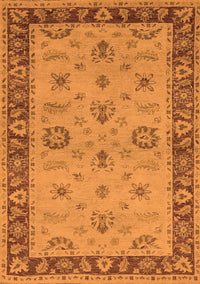 Oriental Orange Traditional Rug, urb997org