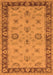Machine Washable Oriental Orange Traditional Area Rugs, wshurb997org