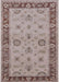 Mid-Century Modern Puce Purple Oriental Rug, urb997