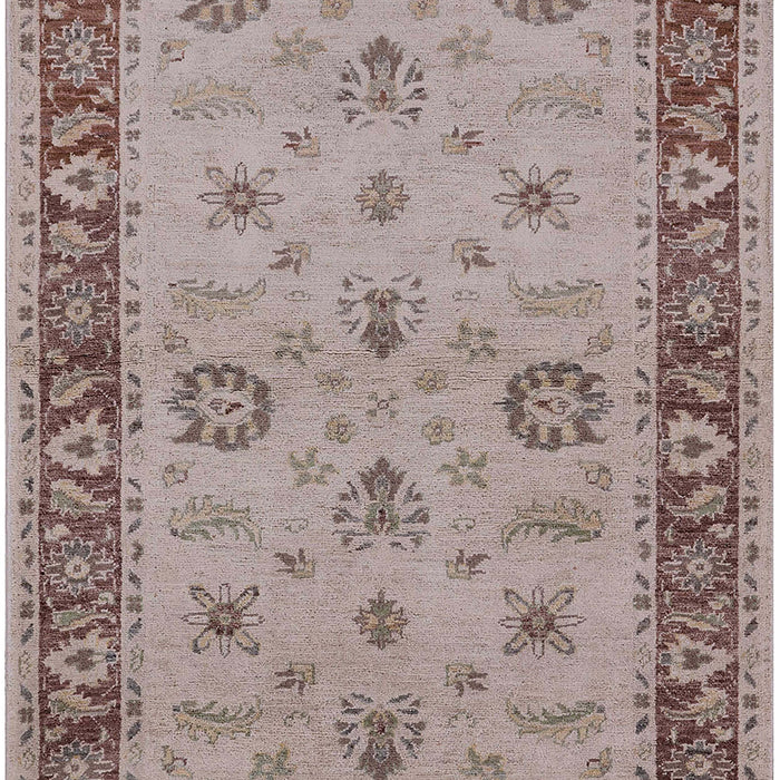 Mid-Century Modern Puce Purple Oriental Rug, urb997