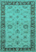 Oriental Turquoise Traditional Rug, urb997turq