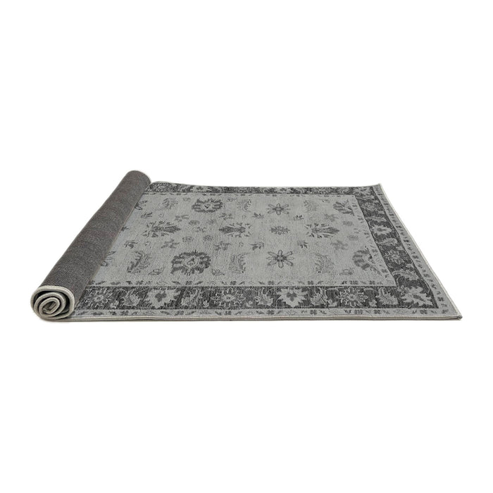 Sideview of Oriental Gray Traditional Rug, urb997gry