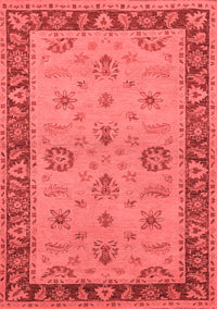 Oriental Red Traditional Rug, urb997red